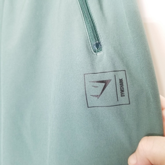 Gymshark mens small green jogger gym pants workout running walking hiking - Picture 8 of 11